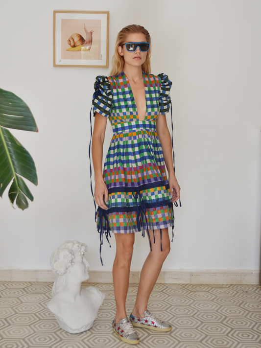 Alexia’s Square Print Short