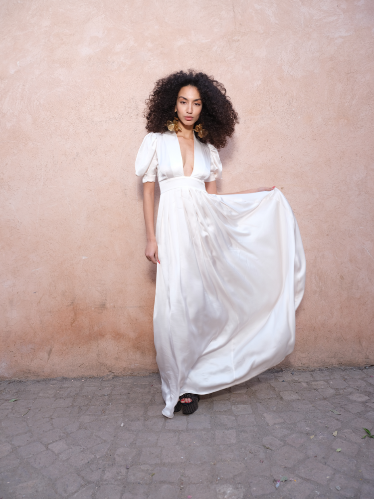 Alexia’s Dress Off White Viscose