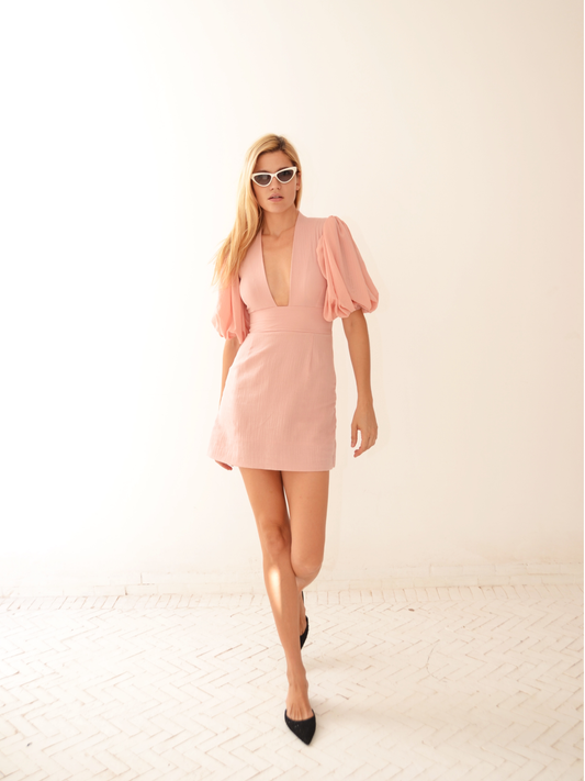 Chris’s Dress Cotton Baby Pink