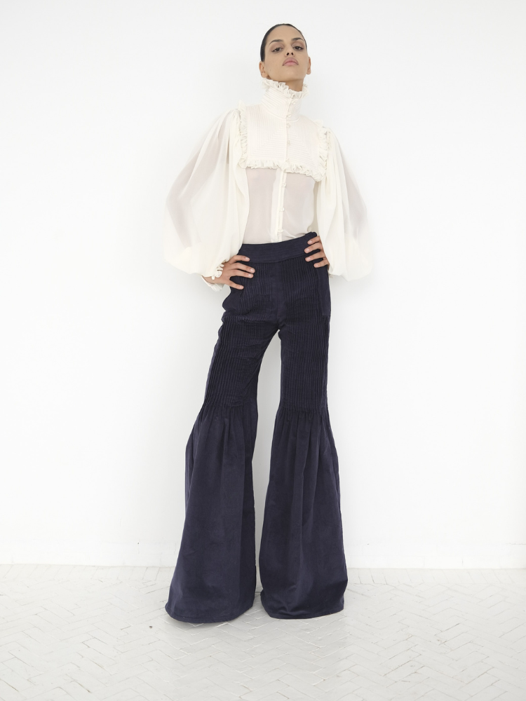 Dina’s Pants Corduroy Navy Blue