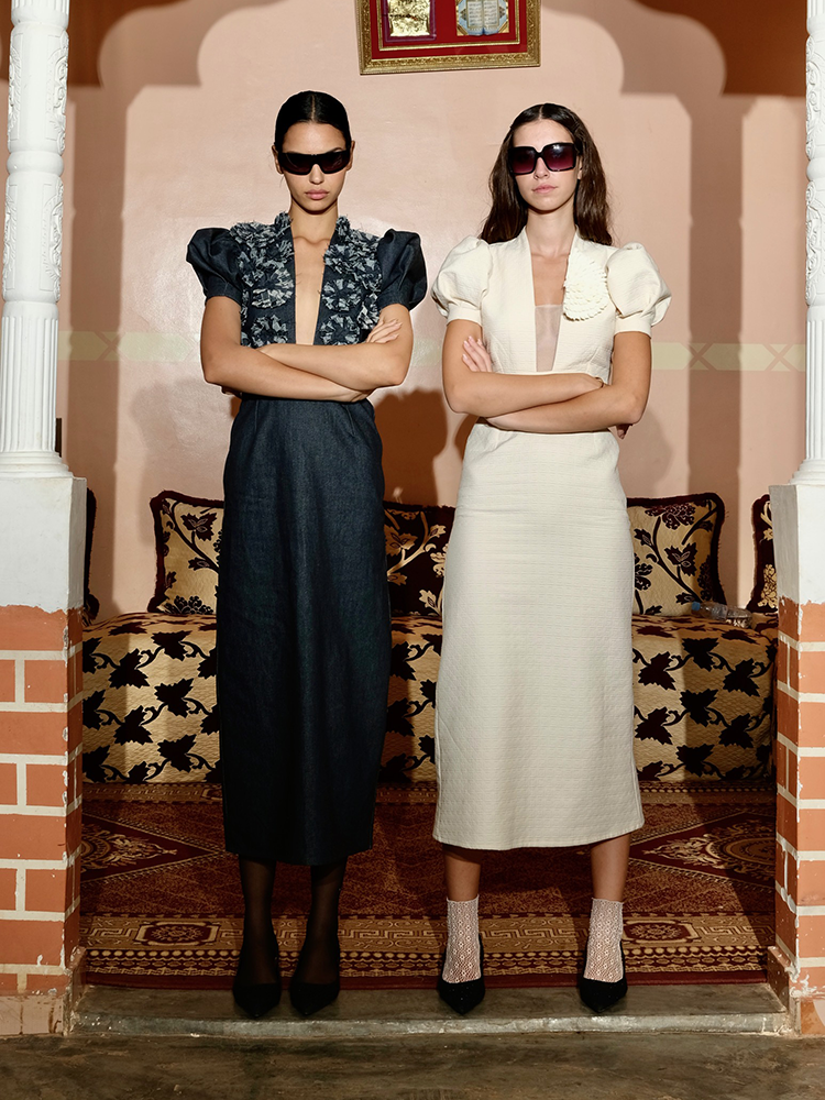 Dounia’s Dress Off White Coton