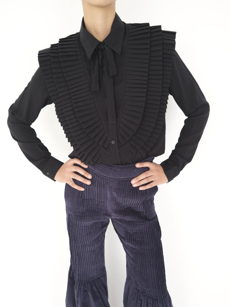 Karima’s Shirt Cotton Black