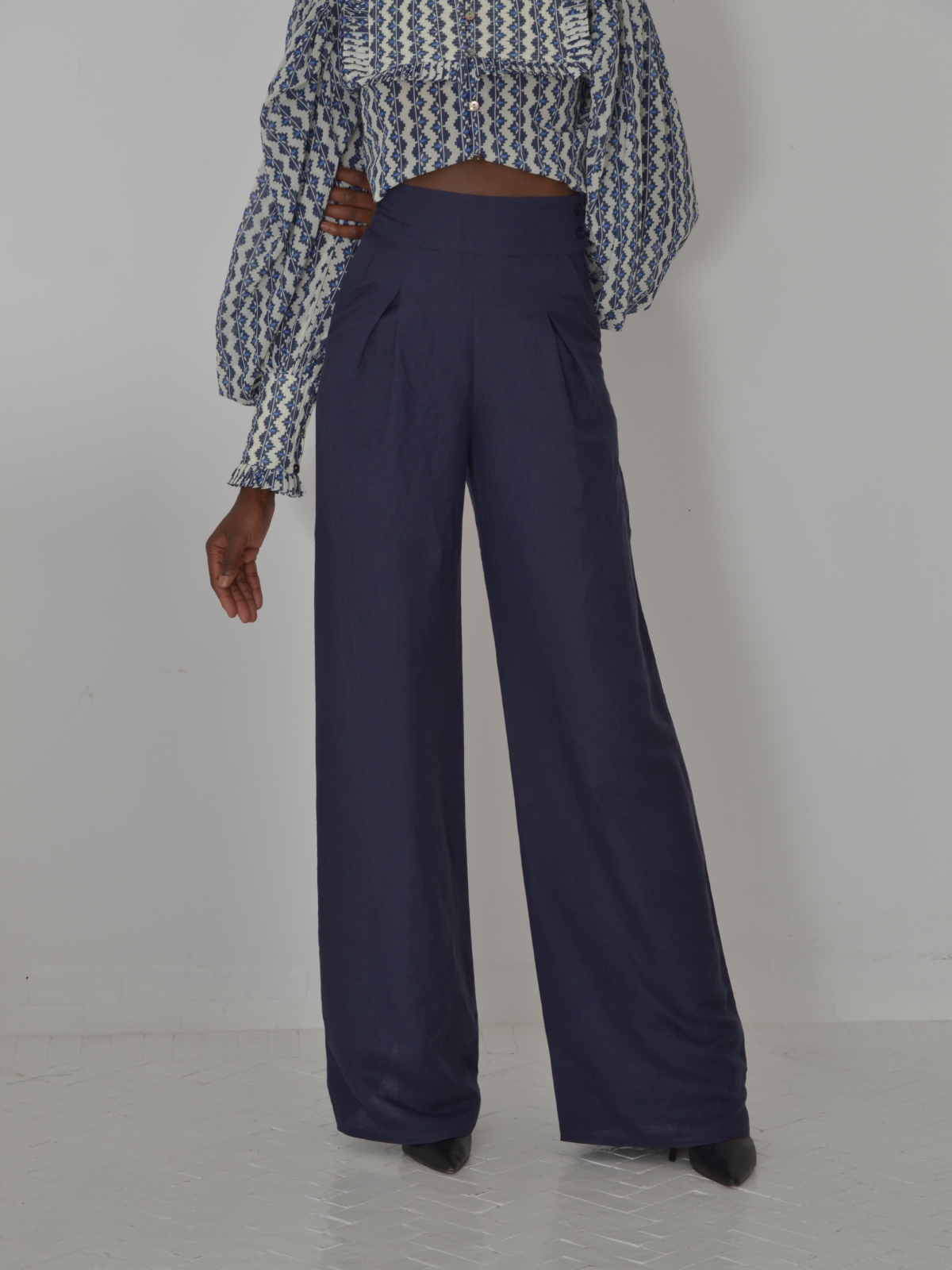 Samira Navy Blue Pants