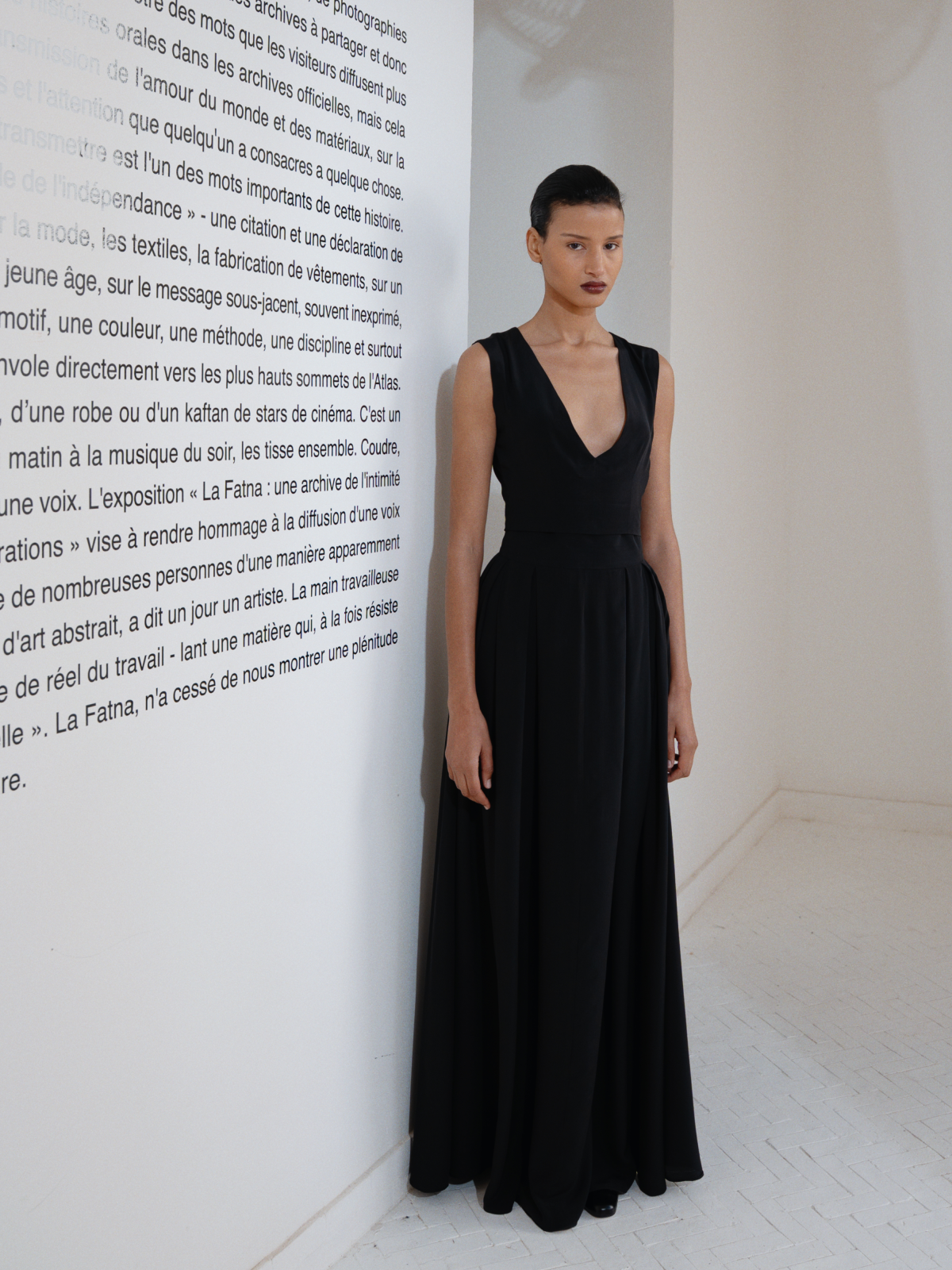 Sissi Silk Black Skirt