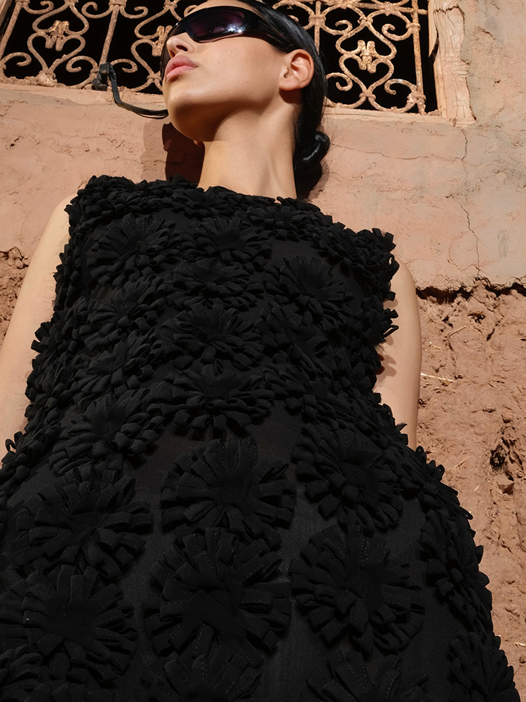 Warda’s Silk Mousseline Dress