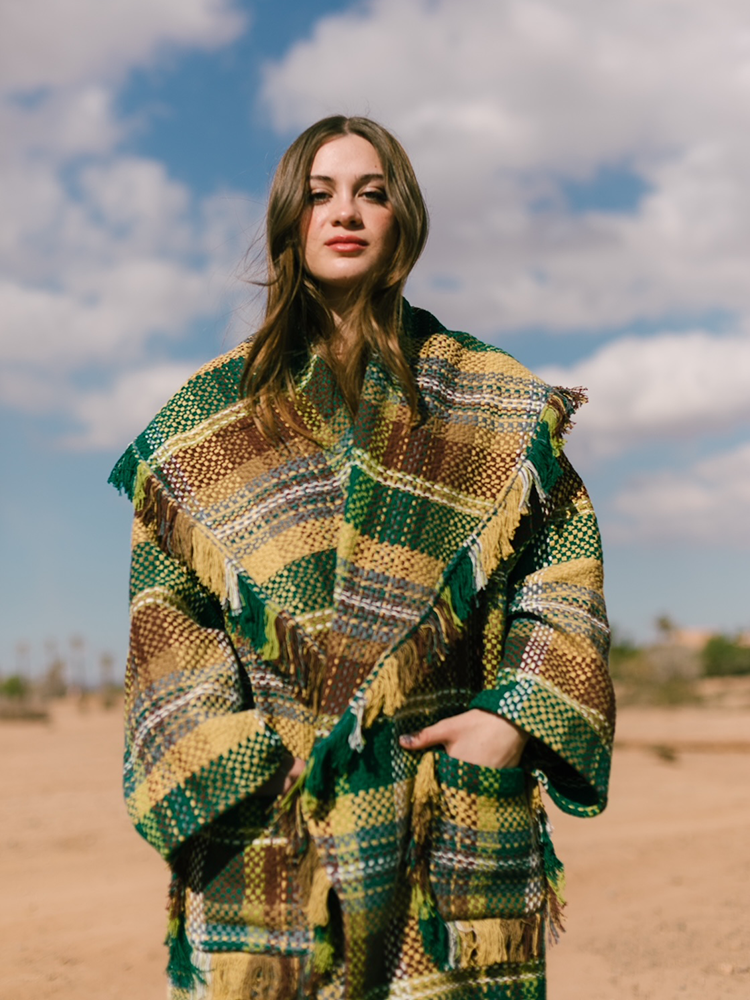 Lamia’s Wool Coat Green