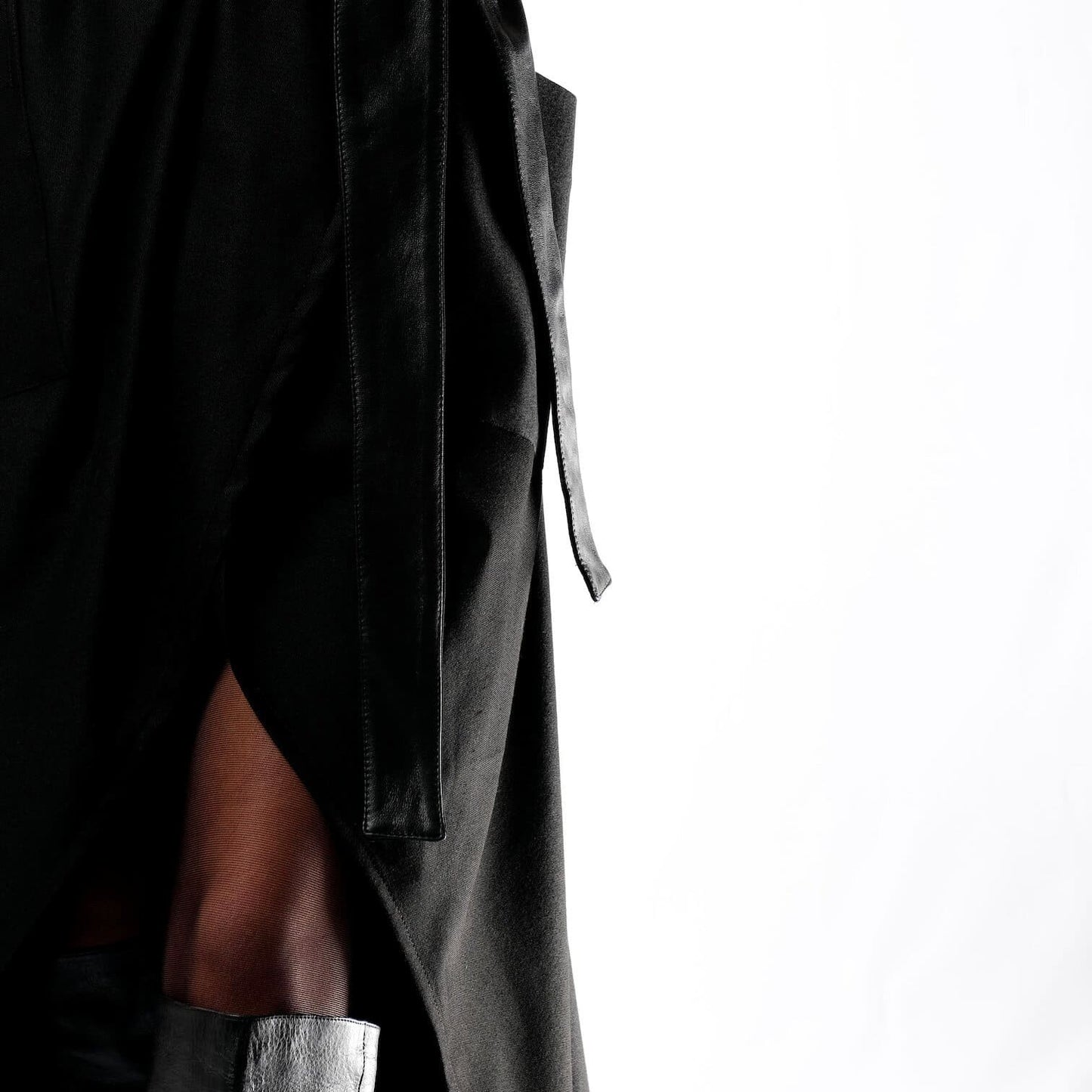 Nadia’s Dress Kimono Linen - Black