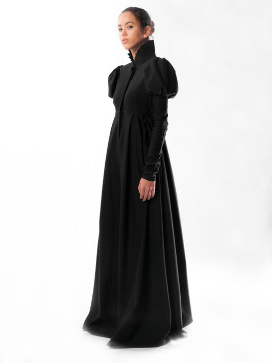 Victoria Dress Long - Black