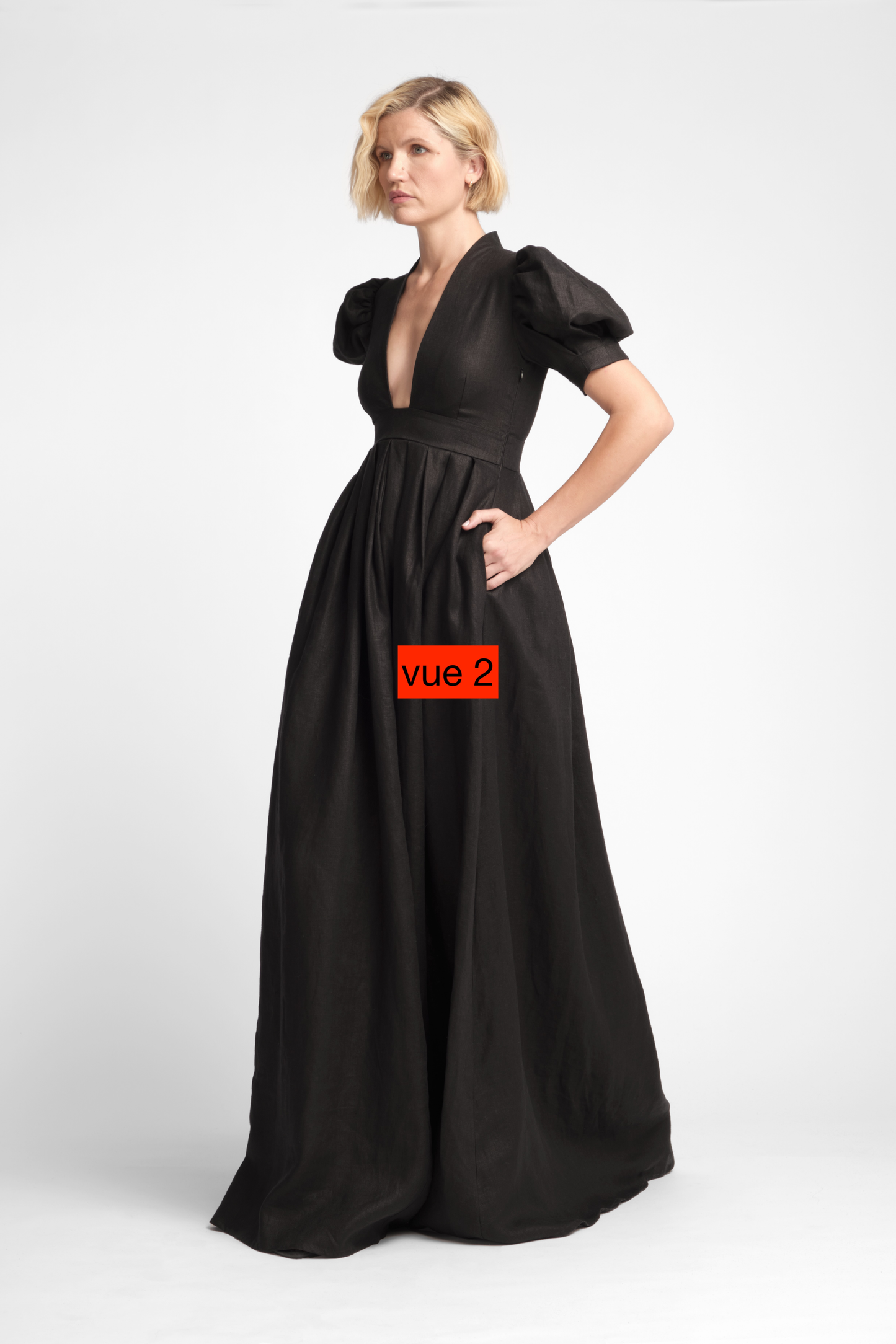 Alexia Black Long Dress