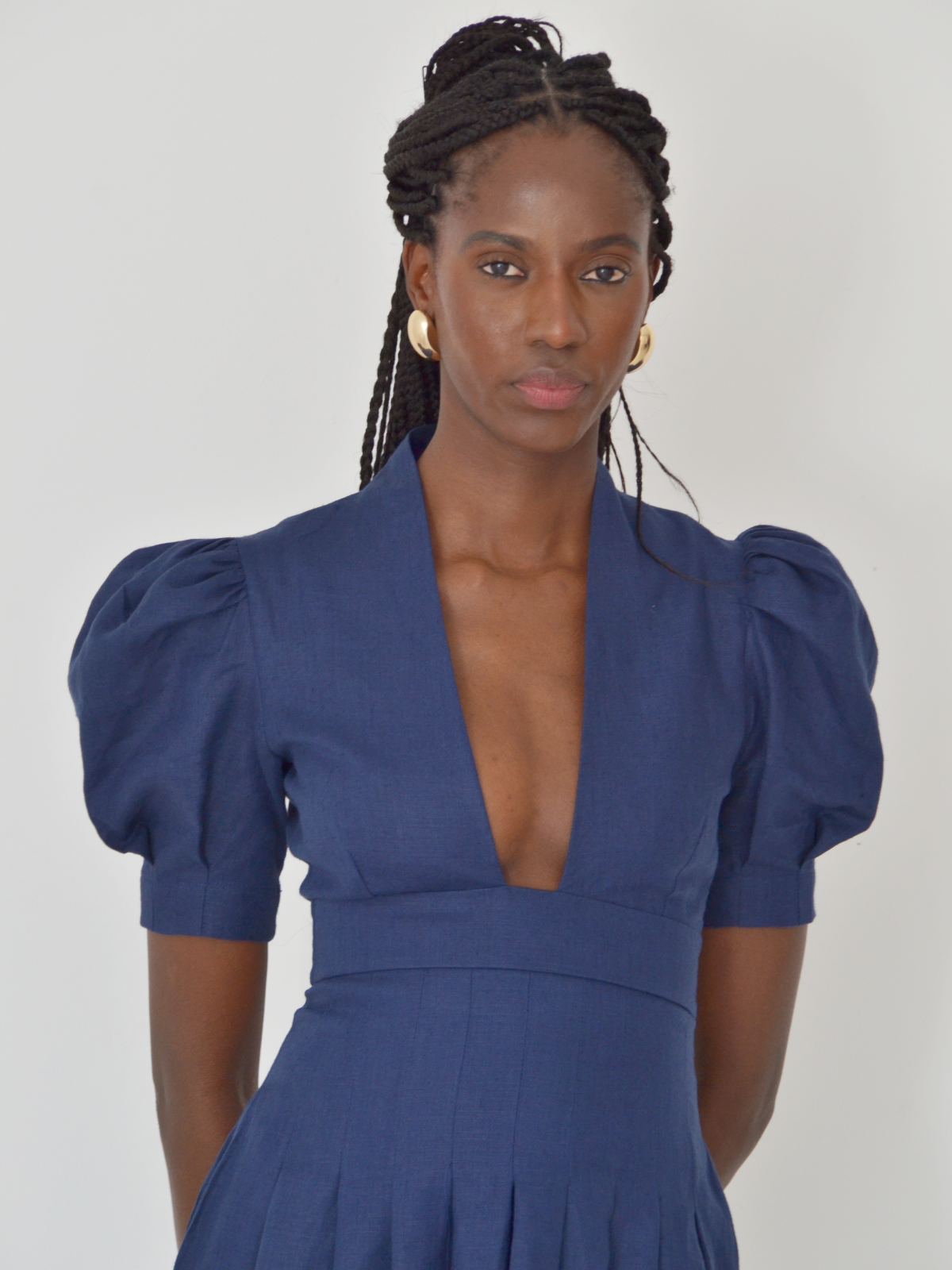 Alexia Jour Deep Blue Dress