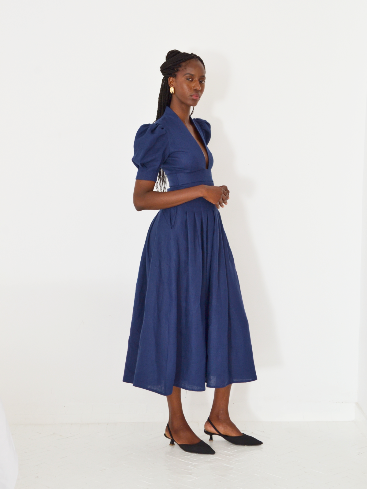 Alexia Jour Deep Blue Dress