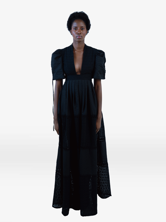 Alexia’s Square Dress Black