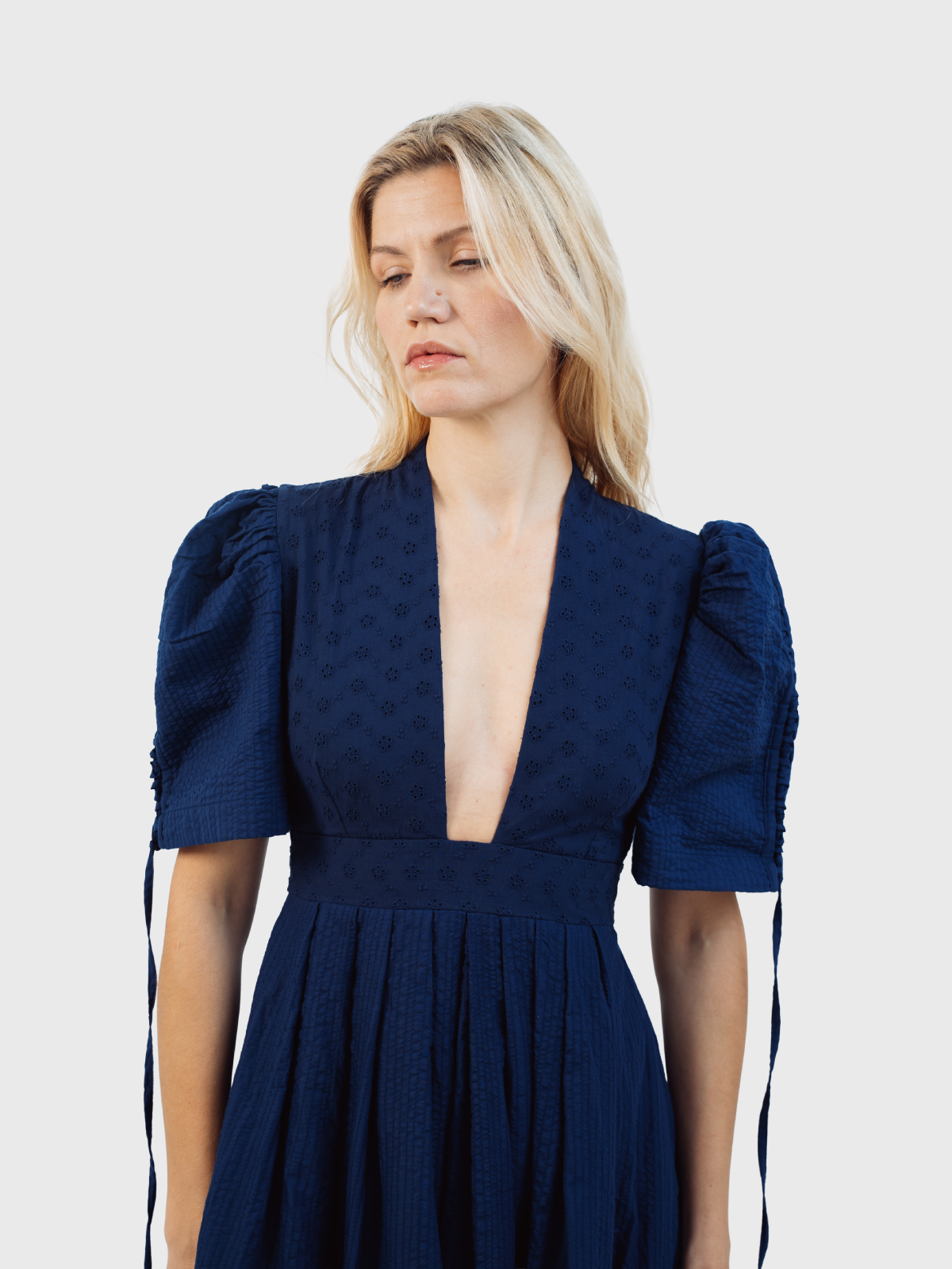 Alexia’s Square Dress Navy Blue