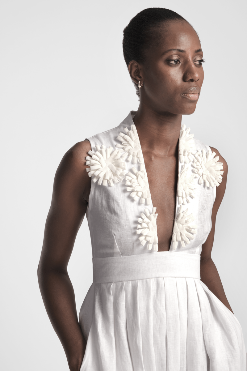 Alexia Flowers Sleeveless Dress