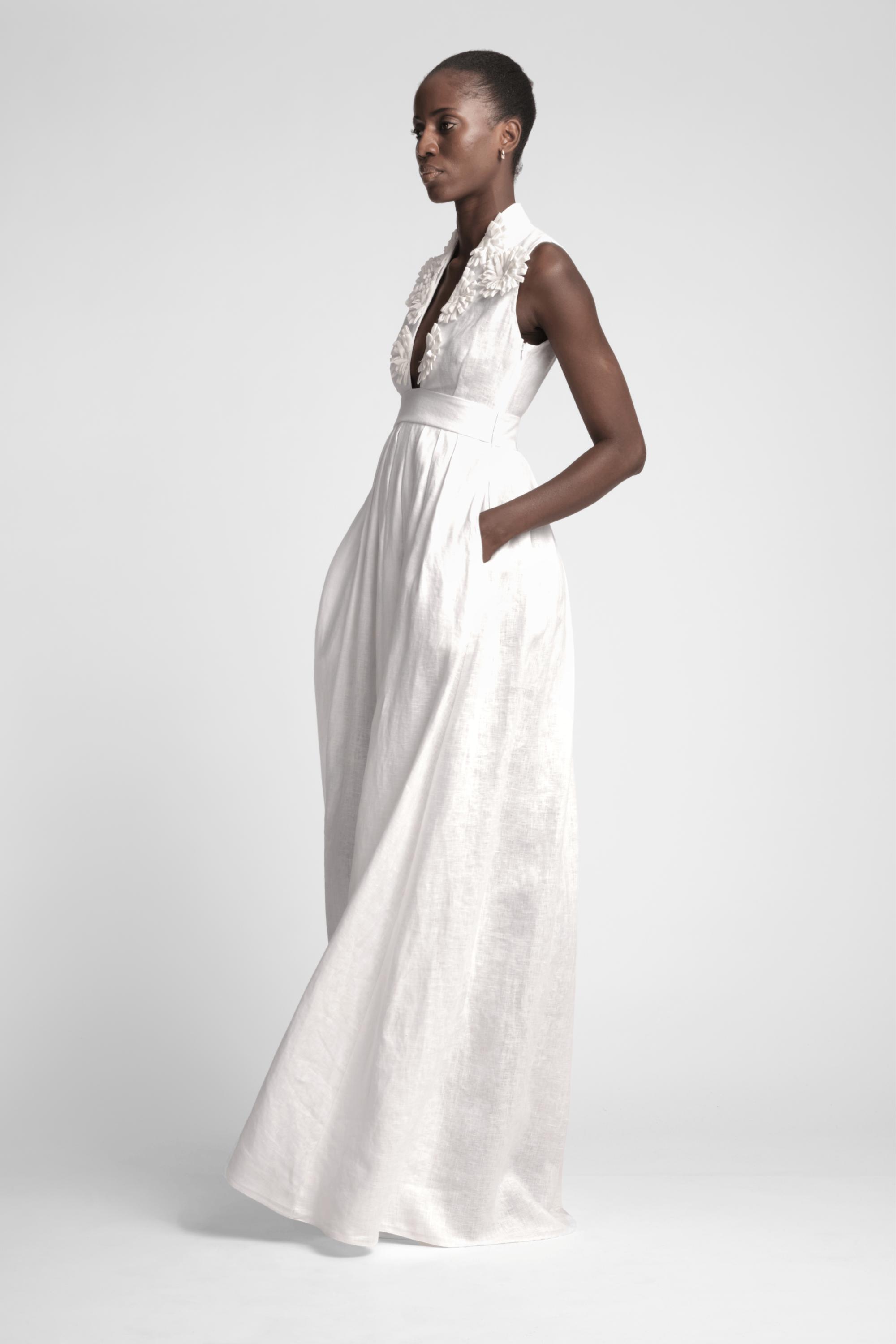 Alexia Flowers Sleeveless Dress-thumbmail-3