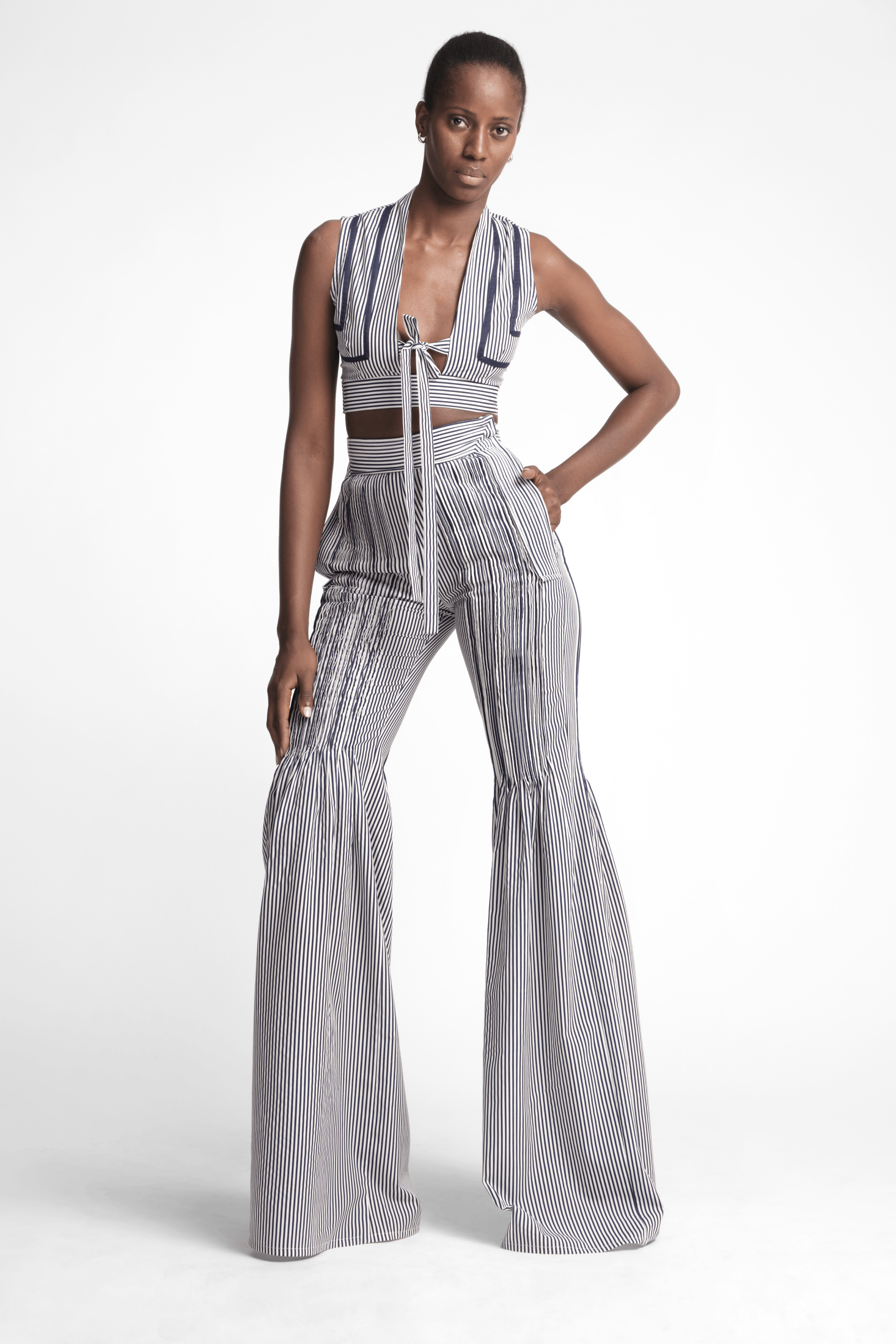 Alexia Marine Sleeveless Top-thumbmail-1