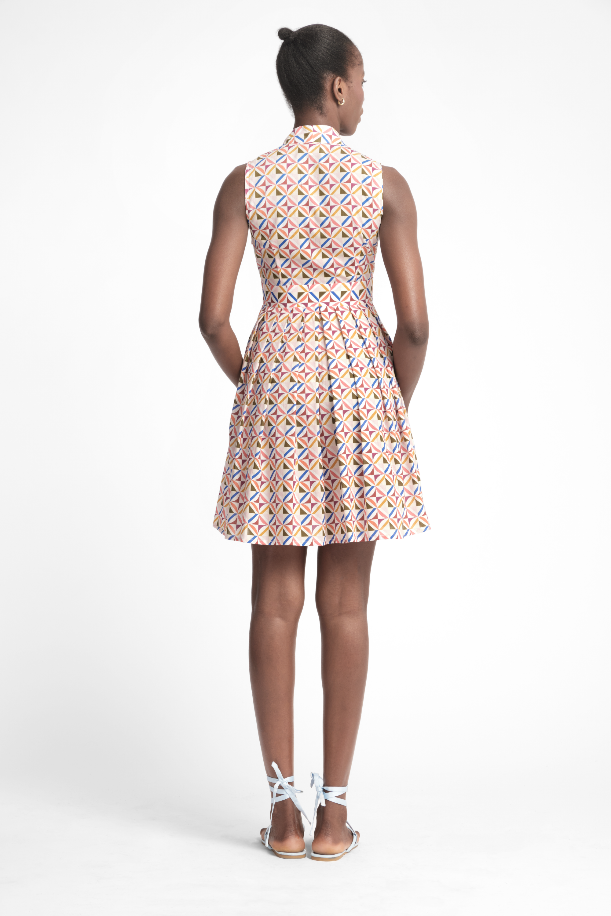 Alexia Ourika Sleeveless Short Dress-thumbmail-4