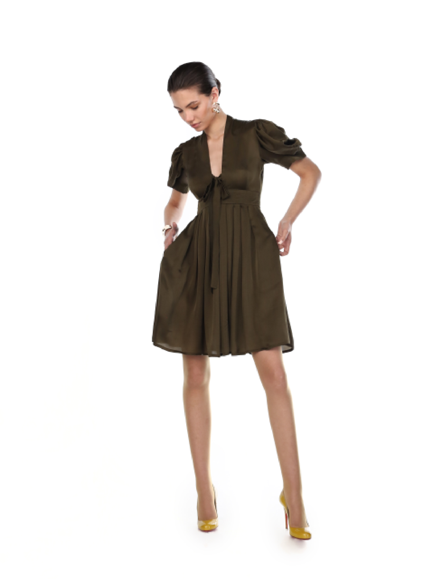 Alexia’s Silk Short Kaki