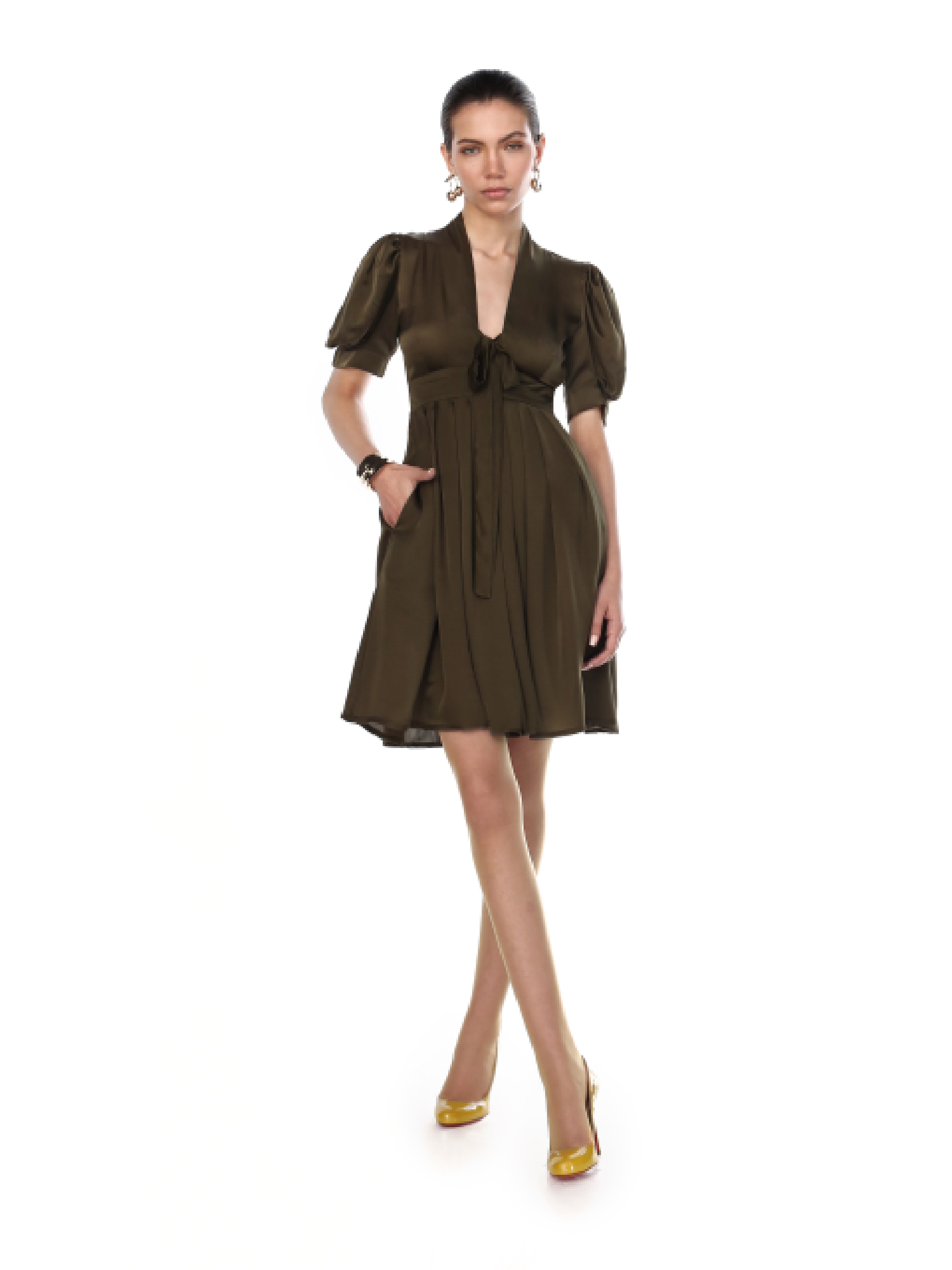 Alexia’s Silk Short Kaki