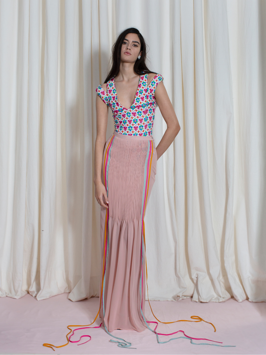 Dina’s Maxi Skirt Pink