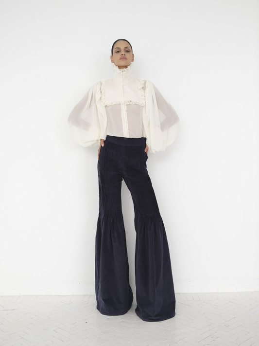 Dina’s Pants Corduroy Navy Blue