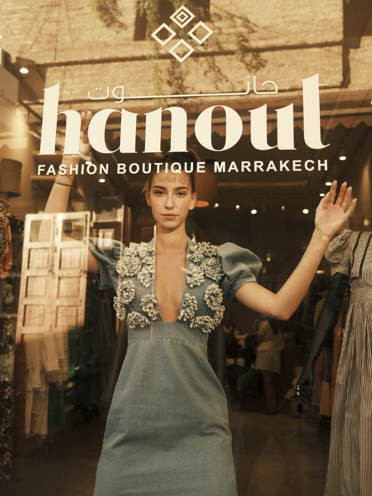 Dounia’s Denim Dress