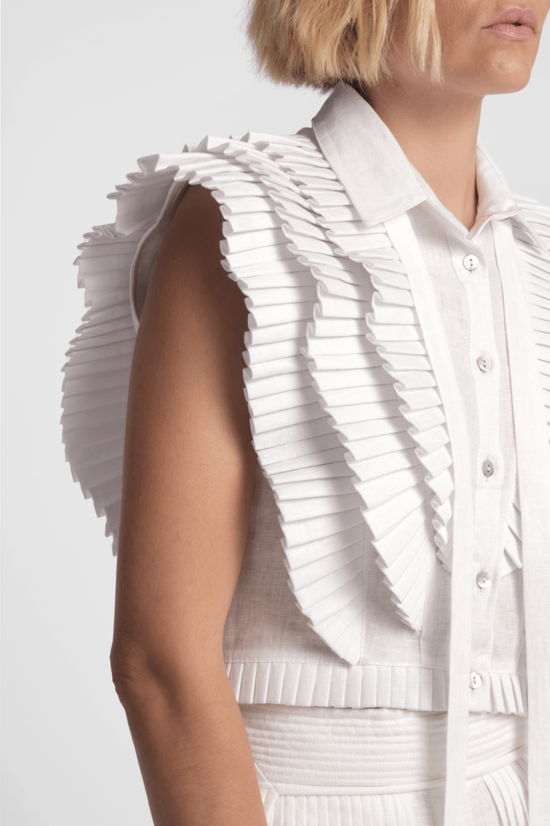 Karima Cropped Shirt
