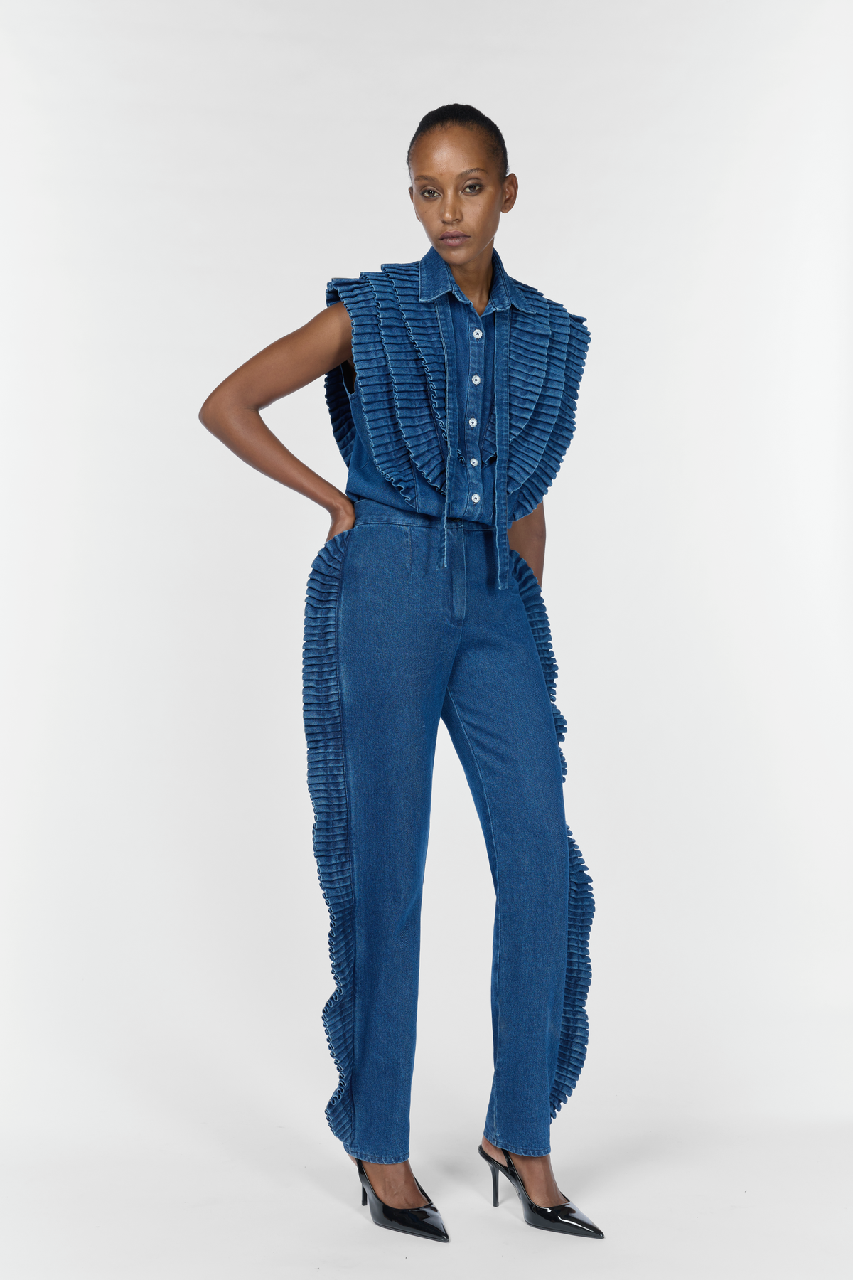 Karima Denim Pants-thumbmail-1