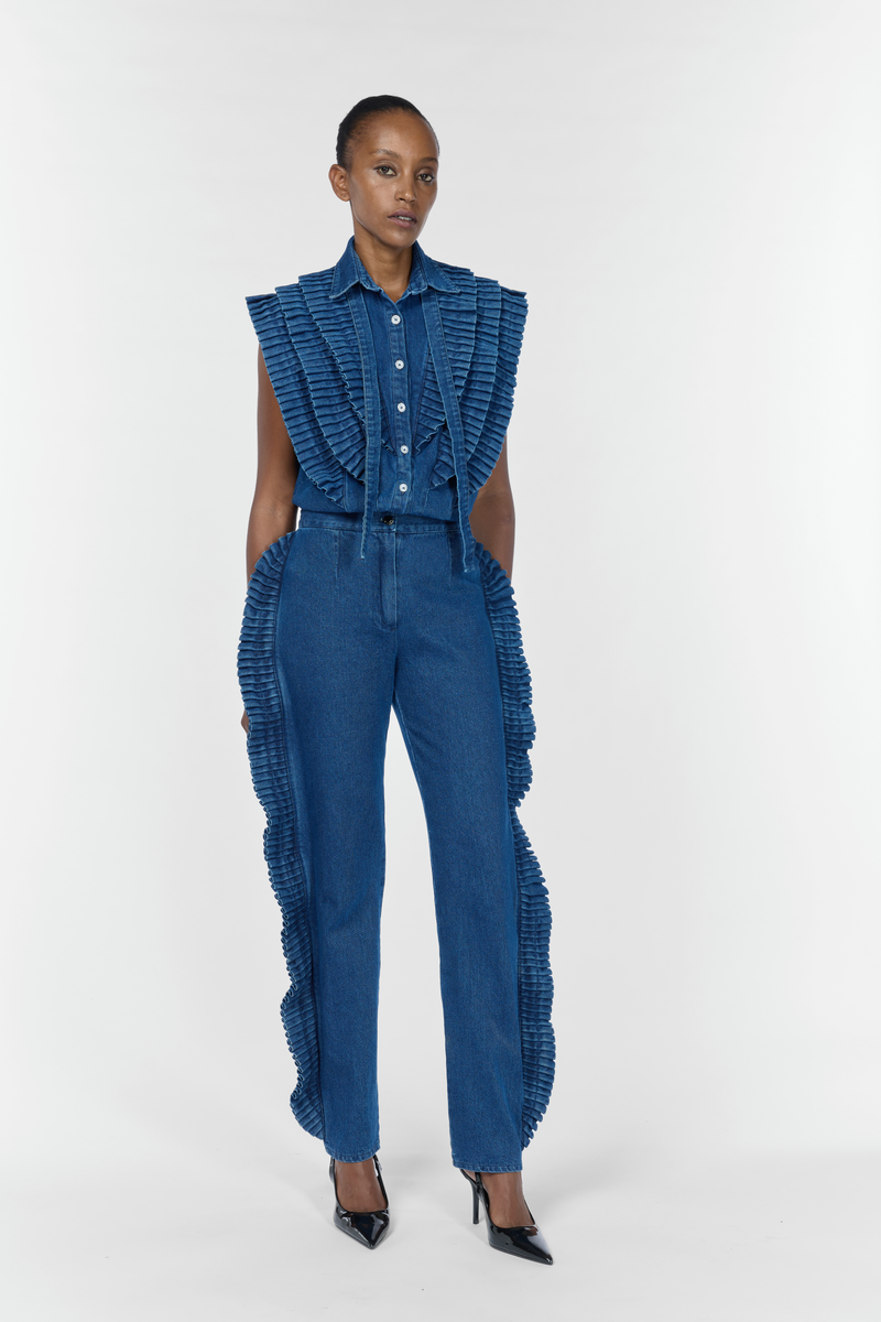 Karima Denim Pants