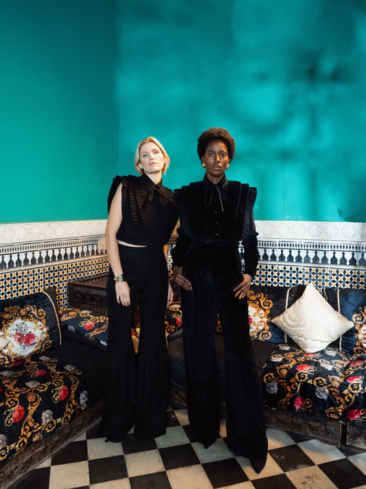 Karima  Velvet Black