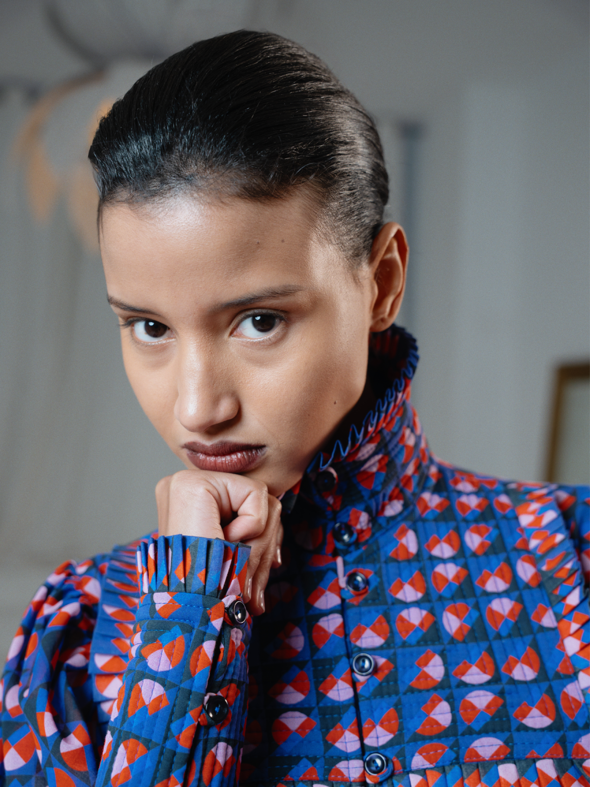 Matteo Monochrome Cropped Cotton