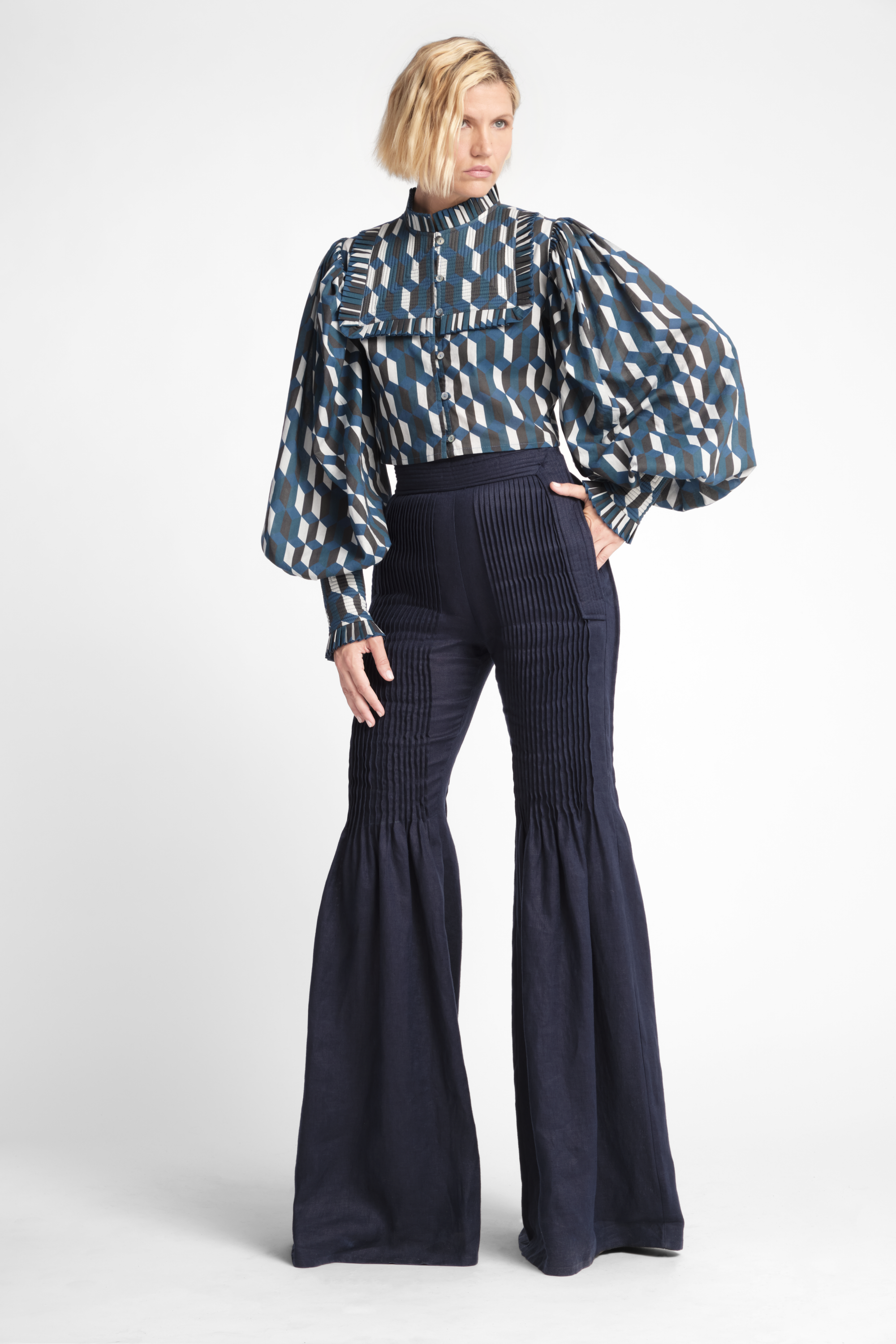 Matteo Cropped Amizmiz Shirt-thumbmail-4