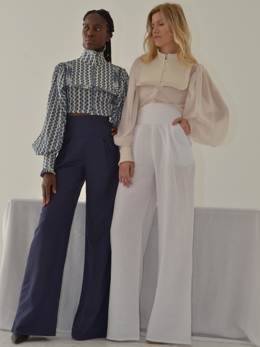 Samira Navy Blue Pants