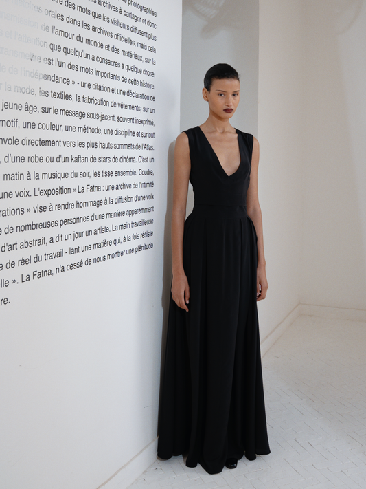 Sissi’s Skirt Black Silk