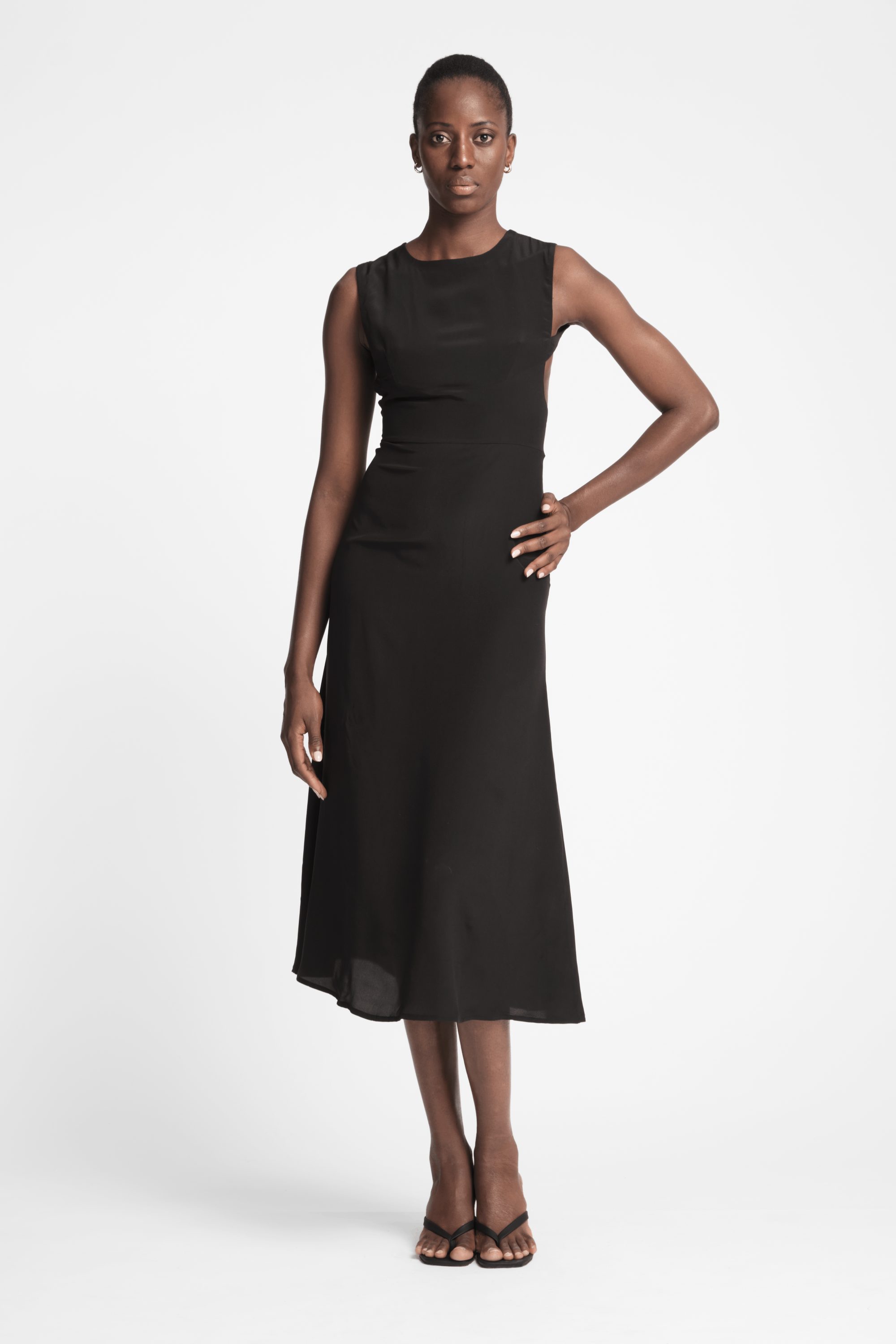 Yasmine Silk Dress-thumbmail-1