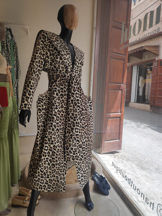 Pierro’s Coat Leopard Print