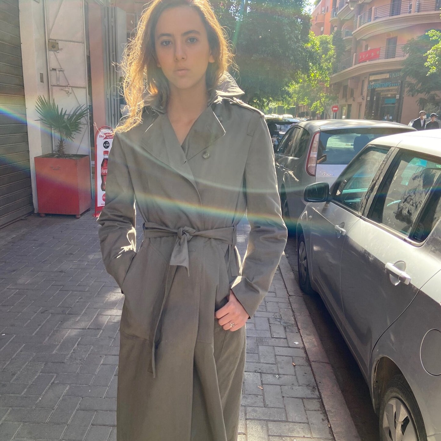 Lina’s Trench Coat - Green