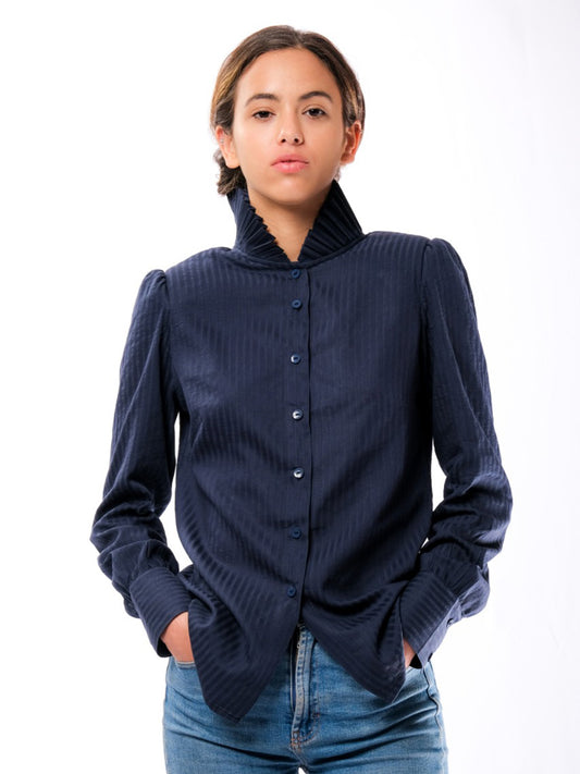 Victoria’s Shirt - Navy Blue